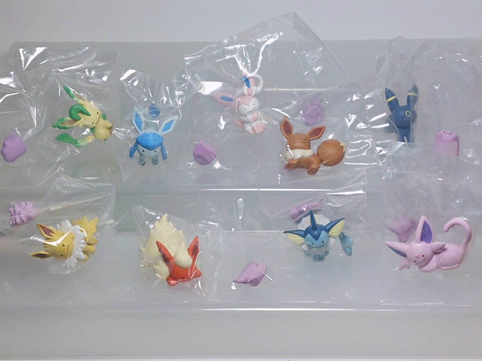 New Ditto Vaporeon Flareon Jolteon Pokemon Figure Collection Henshin!  Metamon