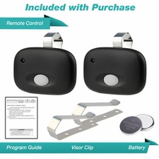 2 Garage Door Remote for Linear Megacode MCT-11 DNT00090 1 Button 