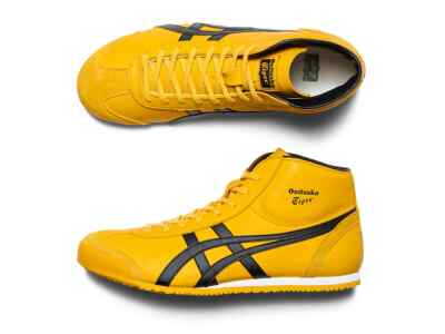 Onitsuka Tiger MEXICO Mid Runner 1183B577 751 YELLOW BLACK Unisex