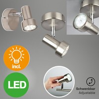 Deckenlampe Led Wandstrahler GU10 Spot 1Flg Wohnzimmer Deckenspot 1Er Strahler