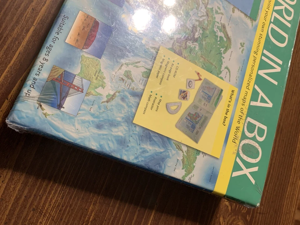 World in a Box Create Your Own Personalized Maps of the World *New* - Image 3 of 4