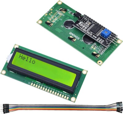 LCD 1602 Modul + IIC/I2C serieller Hintergrundbeleuchtungsroboter für Arduino IoT mit Dupont UK