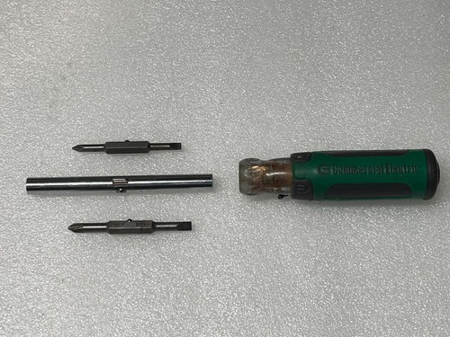 Commercial Electric Screwdriver 5 In 1 Phillips Flat Slotted Nut Multi Bit Funct - Picture 6 of 7