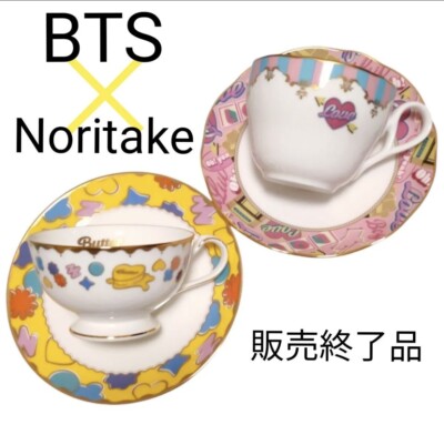 BTS Noritake×Butter カップ＆ソーサー ティーカップ【箱あり】 Noritake BTS collaboration Boy With Luv ver. Butter ver. tea cup