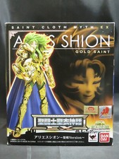 Figura de acción Saint Seiya Myth Cloth EX Aries Shion versión guerra santa BANDAI