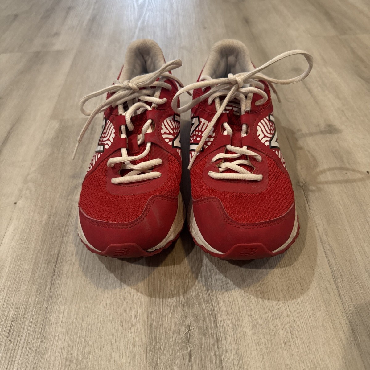 Size 9 - New Balance Fresh Foam 3000v5 Red White View 4