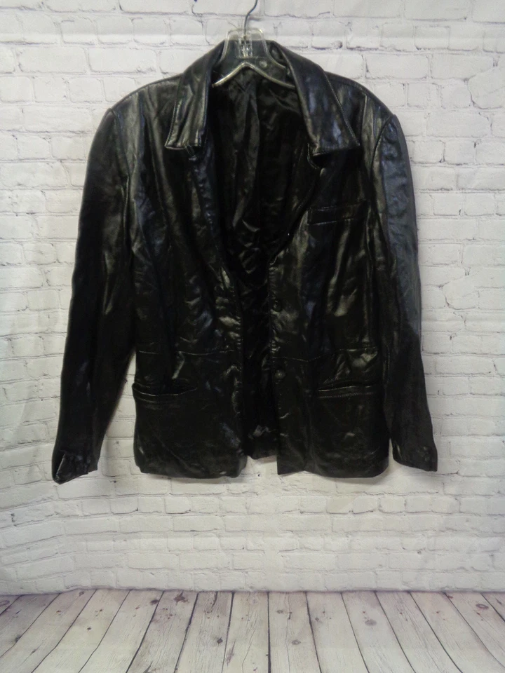 // ! Chaqueta para mujer Isda & Co de cuero genuino talla S Foto 2 de 4