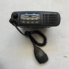 Motorola GM328 Mobile Digital Display UHF 4 Chanel 2 Way Radio AZM25SHC9AA1