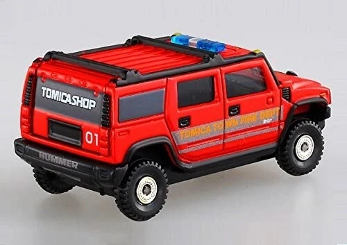 Tomica Shop original H2 Hummer (fire fighting command truck spec.) - Image 2 of 3