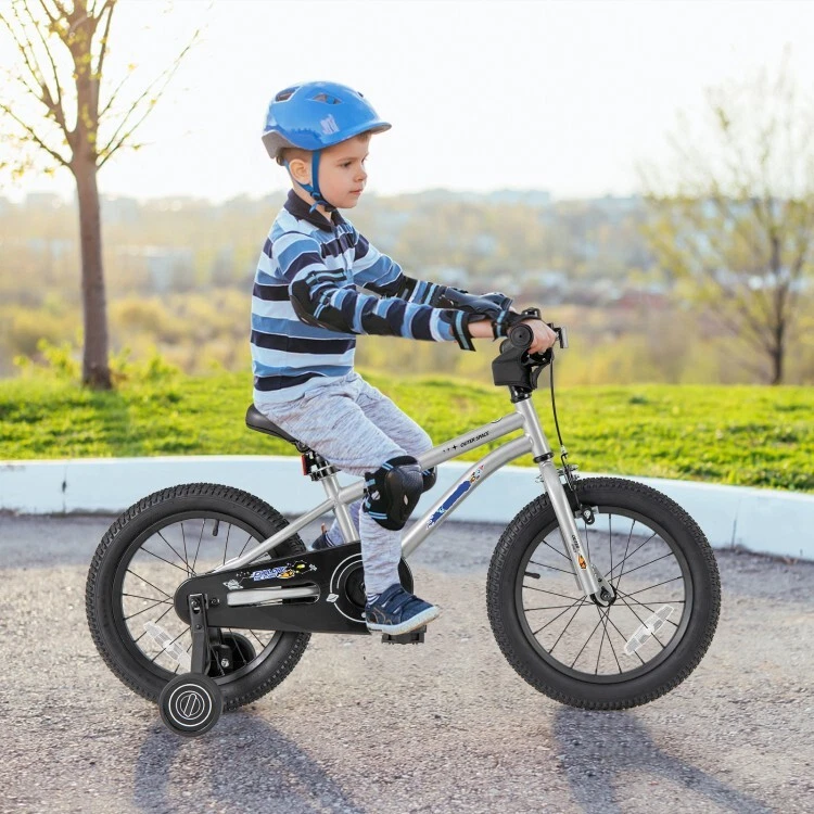 Bicicleta de equilibrio para niños de 16" ruedas de entrenamiento regalo niños con asiento ajustable en altura Foto 2 de 4