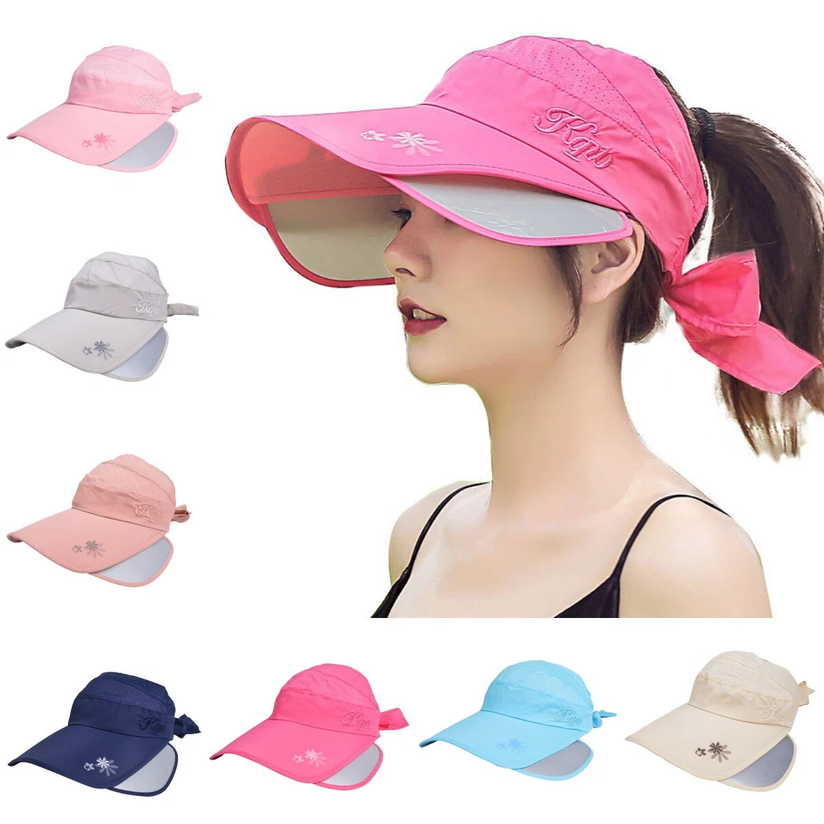 Telescopic Wide Brim Visor Hat for Women Sun Protection Cap Outdoor Baseball Hat
Opens in a new wind