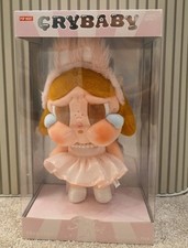 NEW Pop Mart Crybaby Shiny Shiny Series Plush Doll - Pink