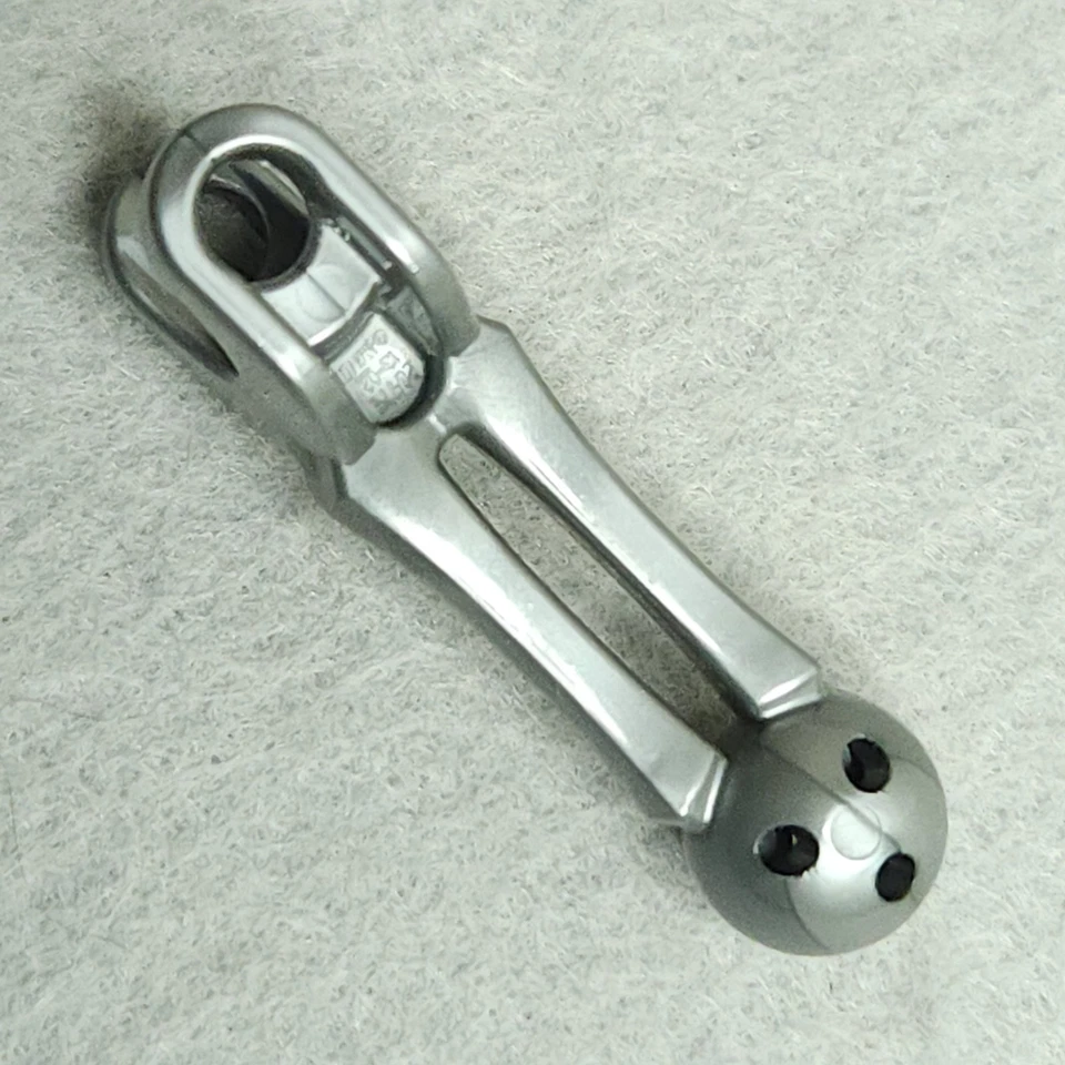 LEGO Bionicle 20474 Plano Plata Brazo Pierna Sección Esquelético Rótula Enchufe de Bola Foto 2 de 4