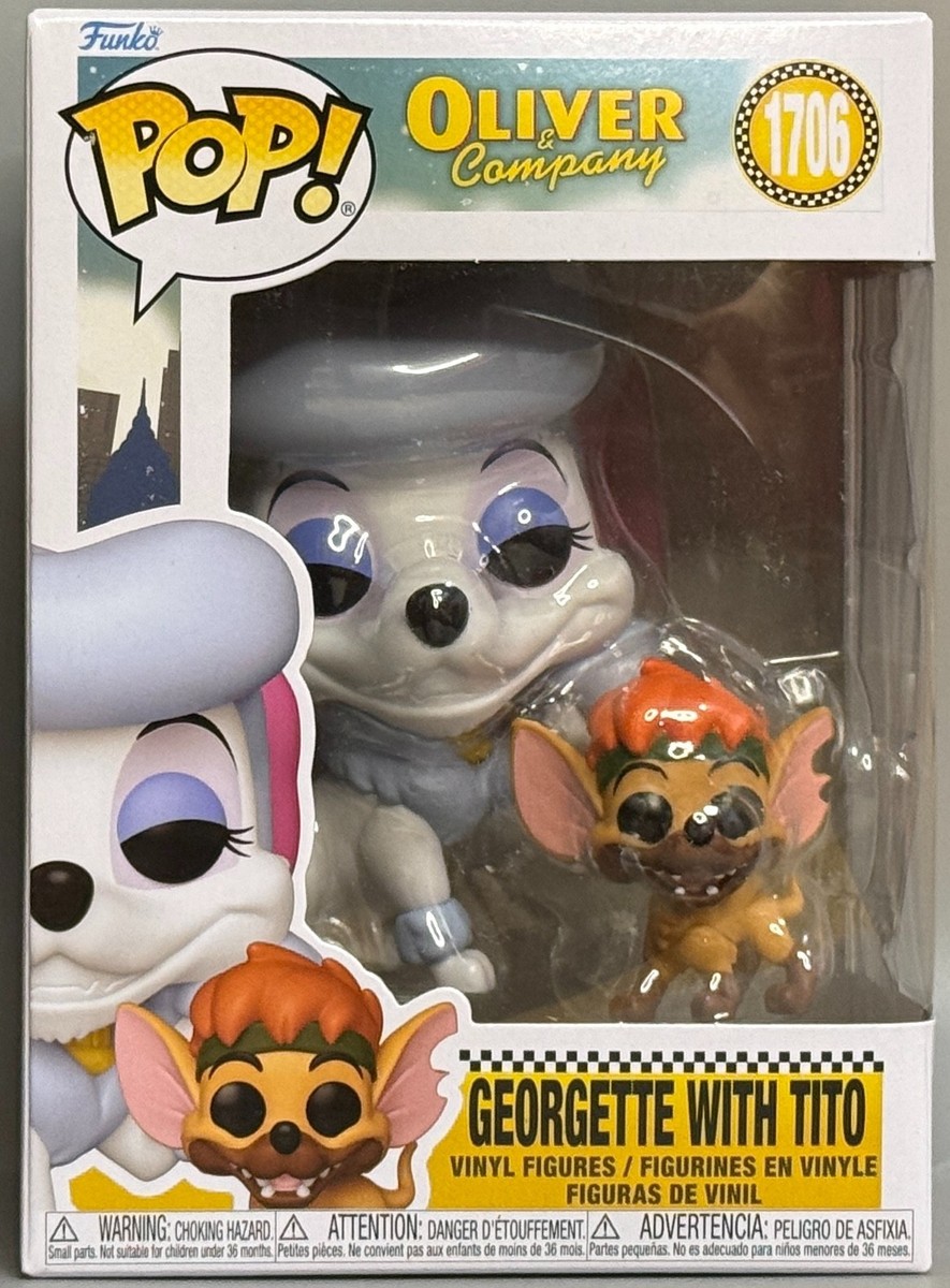 Funko Pop! Oliver & Company Georgette with Tito #1706 | eBay