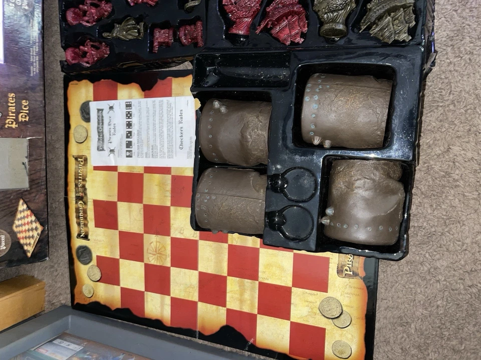 Pirates of the Caribbean 3 in 1 Games Trilogy Edition  2007 Chess PLS READ - Image 4 of 4