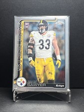 2025 Topps Chrome Football Jack Sawyer Steelers Rookie #357 RC