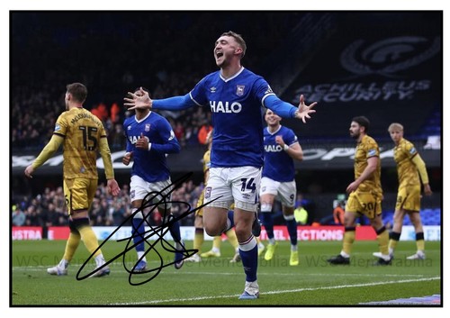 11531. Jack Taylor Signed Pictures (A4 Prints) Ipswich Town Ireland Peterborough