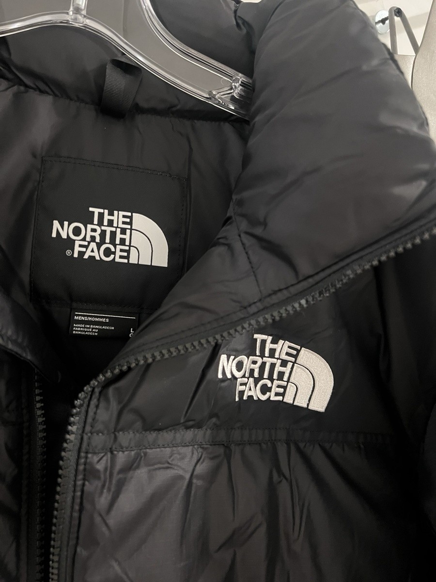 The North Face Mens 96 Retro Nuptse 700 Down Jacket Black Size L