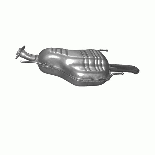 Silencieux arrière Opel Zafira A réduit le bruit du moteur diesel 2001-2003