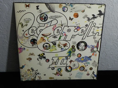 Led Zeppelin LP “III” Spin Wheel Atlantic SD 7201  Original 1970  Album / Record