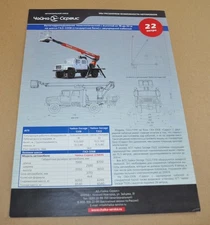 Chaika Service GAZ 3308 4x4 22 Hydraulic Lift Truck Russian Brochure Prospekt