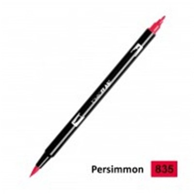 835-Persimmon Dual Brush Marker Pen