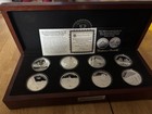 2019 Transcontinental Railroad 150th Anniversary Proof Coin Set (8) w/ Case — photo 8