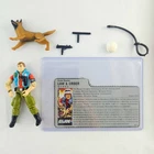 Law & Order V1 100% Complete G.I. GI Joe 1987 Hasbro VTG Action Figure H-1 Card