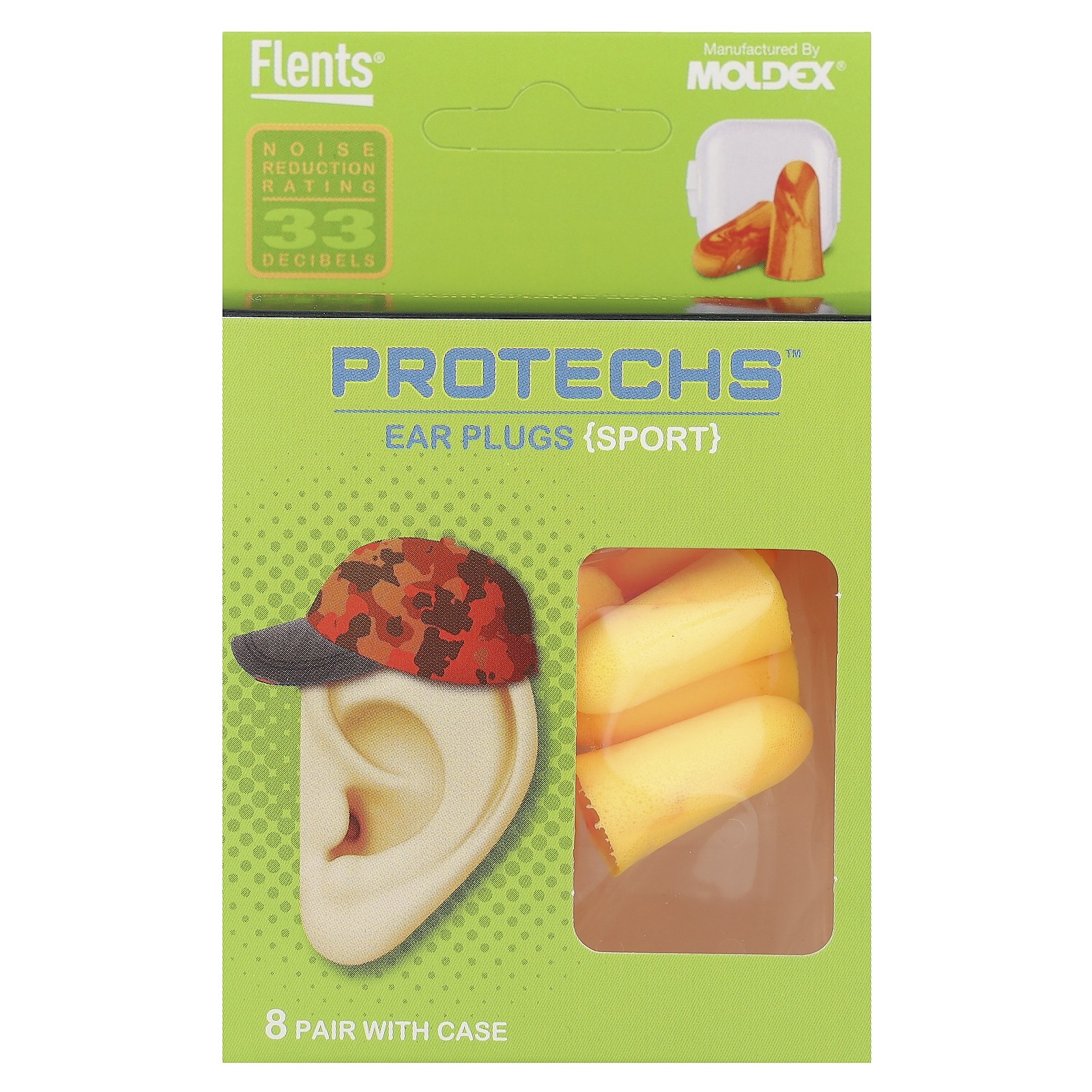 Защитные наушники Беруши Спортивные 8 пар с футляром 2190₽