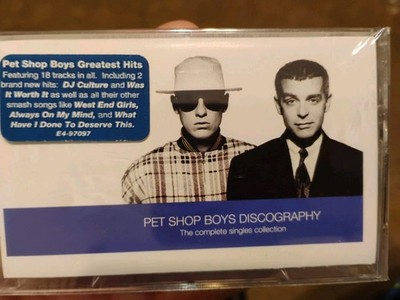 Discography: The Complete Singles Collection by Pet Shop Boys (Cassette,...