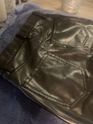 Abercrombie & Fitch Vegan Leather Pants Size 27/4 — photo 7