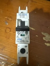Eaton 15A Miniature Circuit Breaker FAZ-C15/1-NA-SP 