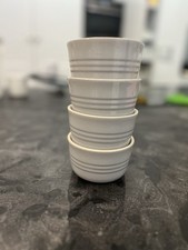 Le Creuset Stackable Ramekins Set of 4 Mist Grey (Lilac Grey) Stoneware