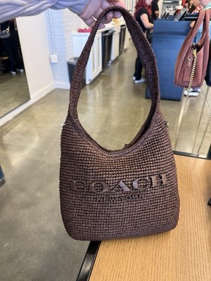 Coach Brooklyn Shoulder Bag 28 New with tag CDU75 brass/maple new