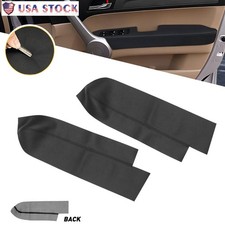 Pair For 2007-2012 Honda CR-V Front Door Panels Armrest Lid Cover Leather LH RH