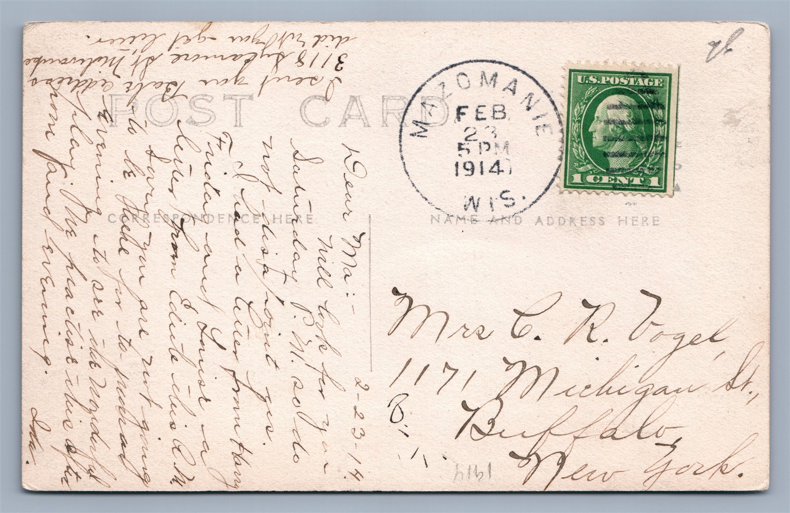 NAZOMANIE WI LAKE MARION ANTIQUE REAL PHOTO POSTCARD RPPC