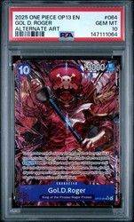 Gol D. Roger 064 Alternate Art - Carrying On His Will