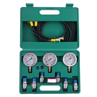 Hydraulik Manometer Tester 600 bar Druckprüfer Werkzeug Hydraulik