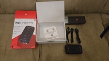 IK iRig Stream Pro Multimedia Streaming Audio Recording Interface - Black