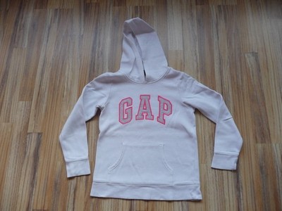 GAP Kids Hoodie Sweatshirt Kapuzenpullover weiß Mädchen Gr. L/ 140 (10 Jahre)