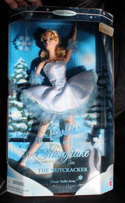 Barbie als Snowflake in the Nutcracker 1999 Collector Edition Mattel 25642 NrfB