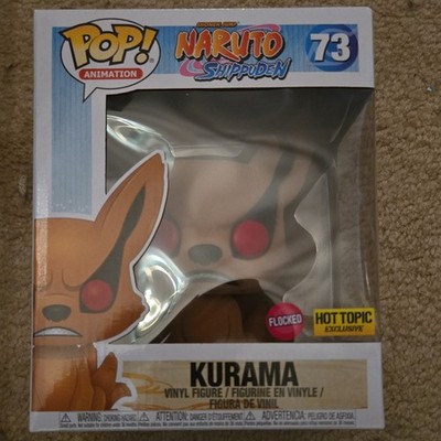 Funko Pop! Animation Kurama #73 Flocked Hot Topic Exclusive Naruto Shippuden