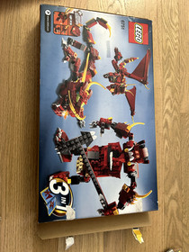Lego Creator Fiery Legend (6751) 100% Complete with Box & Instructions