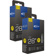 Pack of 2 Schwalbe Extra Light Tube - 700 x 18-25mm, 60mm, Presta Valve