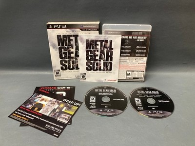 Metal Gear: The Solid Legacy Collection 1987-2012 (Sony PlayStation 3) CIB NICE