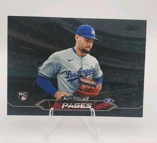 Andy Pages 2024 Topps Stadium Club Rookie RC Los Angeles Dodgers