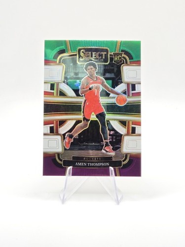 Amen Thompson [Green White Purple Prizm] #96 card