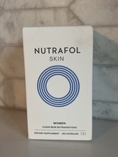 NUTRAFOL SKIN Women  s Clear Skin Nutraceuticals 120 Capsules EXP 05/2026 SEALED