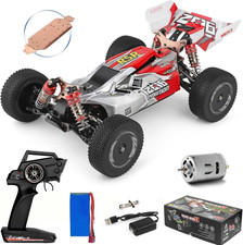 Wltoys 144001 RC Car, 4WD 2.4Ghz 60Km/H High Speed Remote Control Car Off-Road R