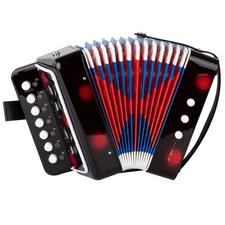 BGMUSER kids Accordion 10 Buttons Keys Toy Accordion MIni Accordian Musical I...